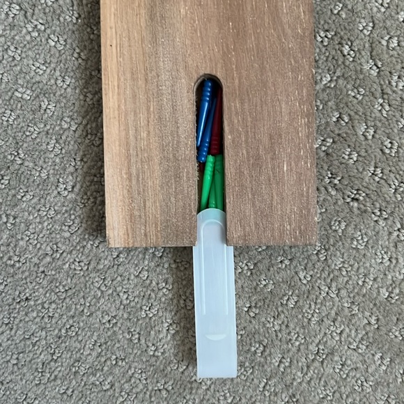 Vintage wooden cribbage board - Picture 3 of 3